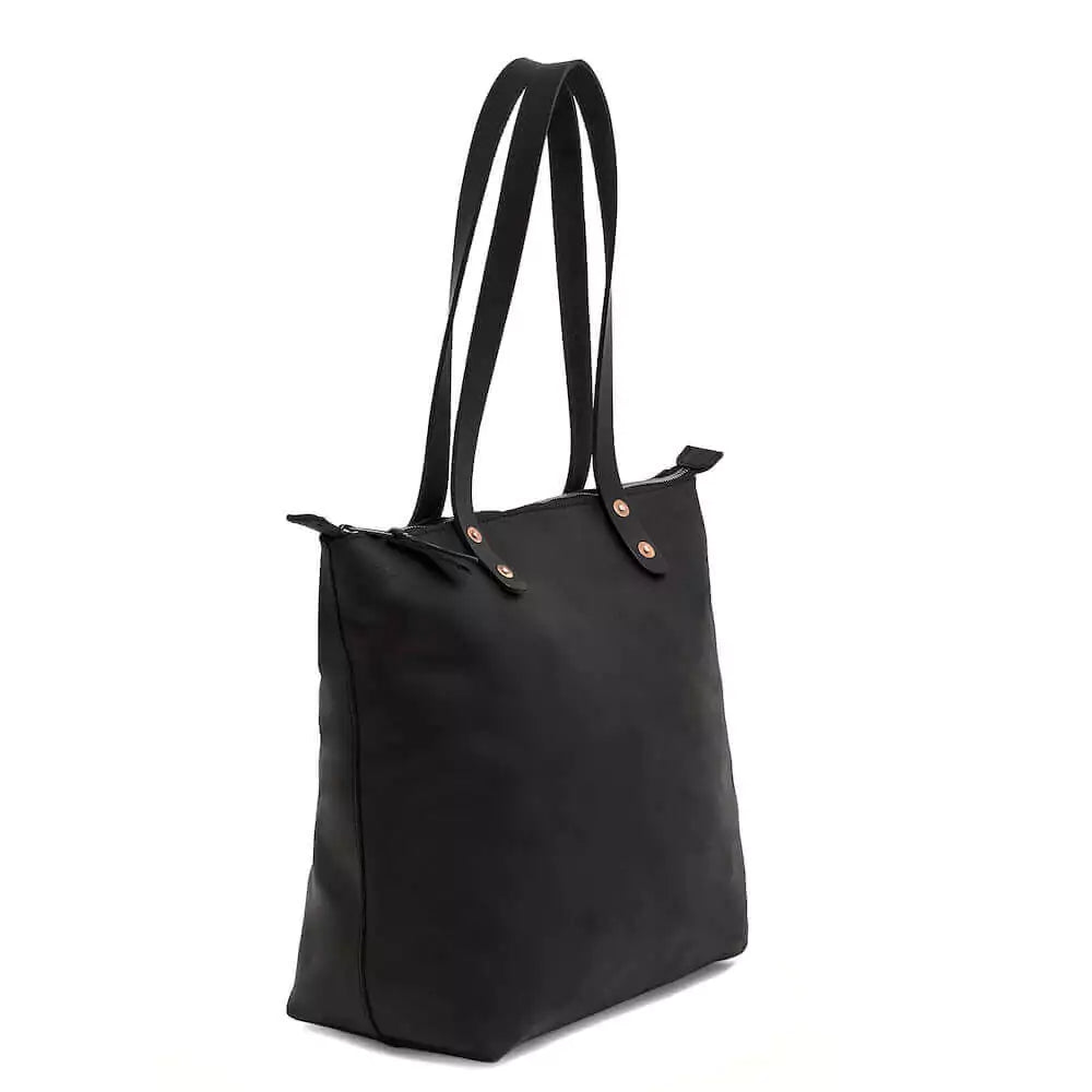 Eden MEDIUM Leather Tote Bag - Zippered Mission Mercantile Leather Goods
