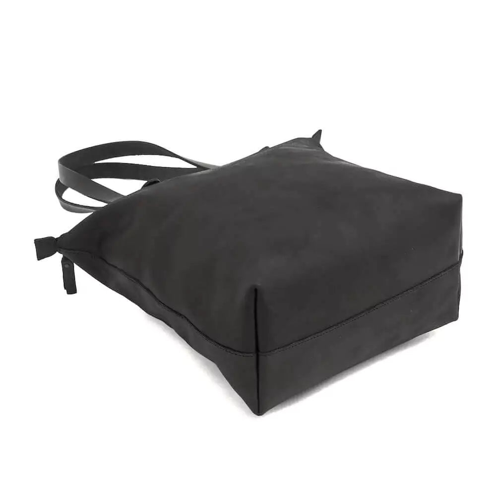 Eden MEDIUM Leather Tote Bag - Zippered Mission Mercantile Leather Goods