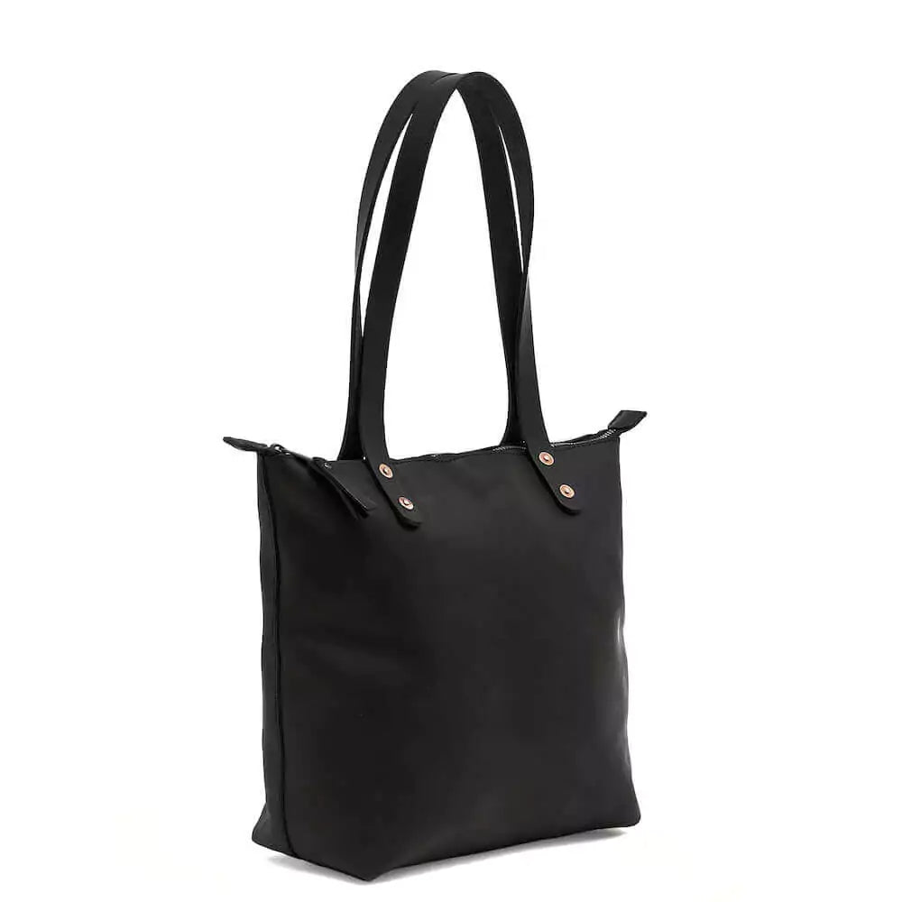 Eden SMALL Leather Tote Bag - Zippered Mission Mercantile Leather Goods