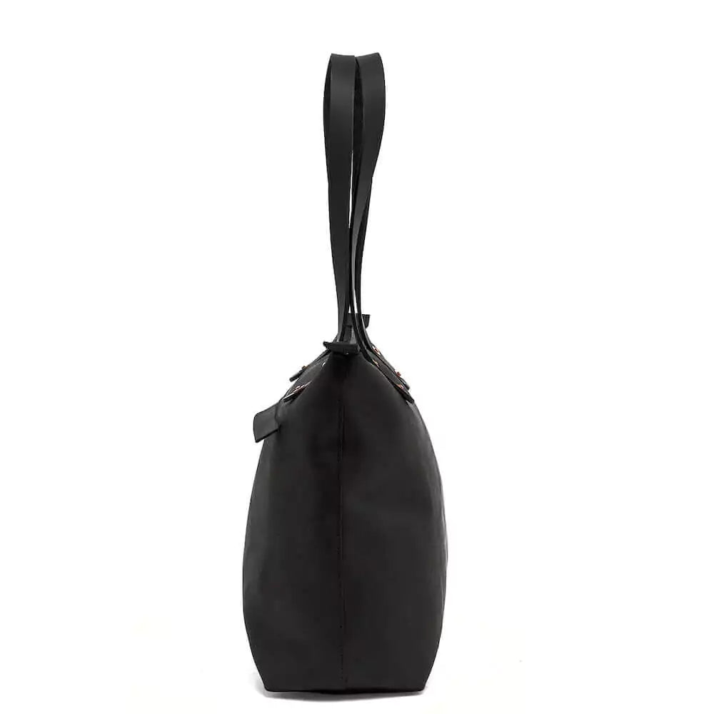 Eden SMALL Leather Tote Bag - Zippered Mission Mercantile Leather Goods