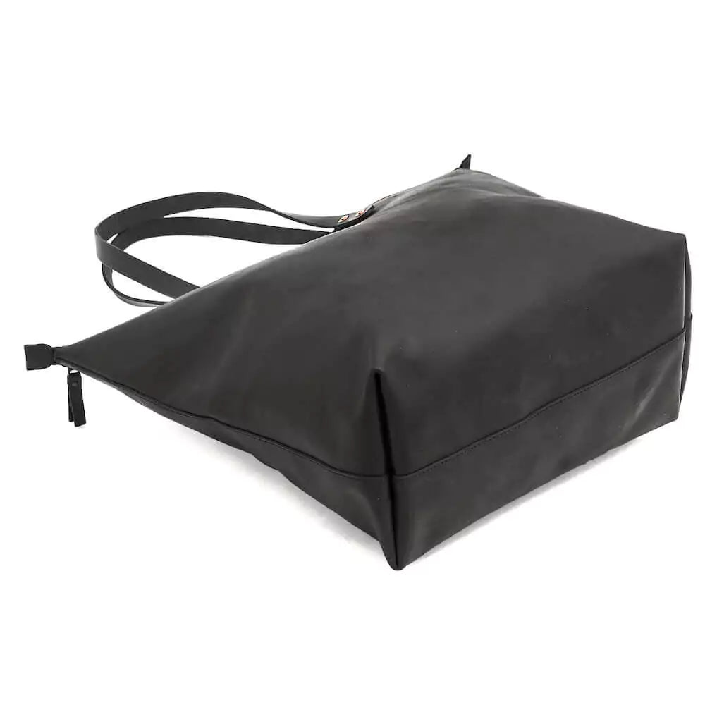 Eden OVERSIZED Leather Tote Bag - Zippered Mission Mercantile Leather Goods