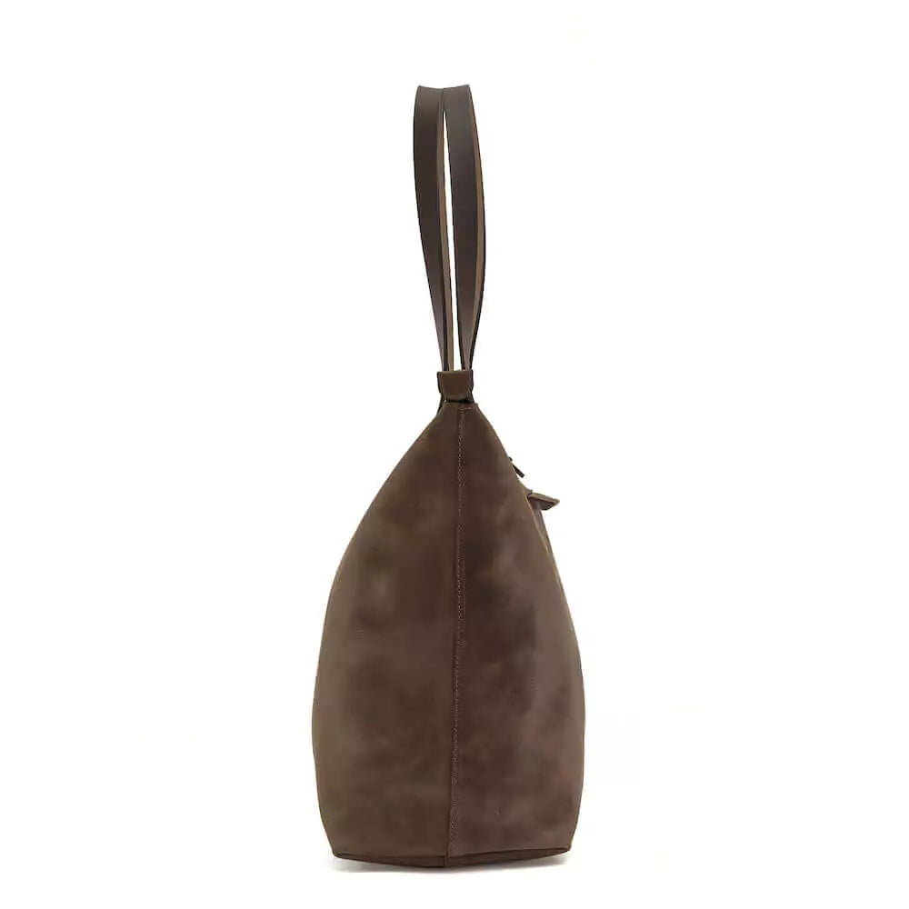 Eden LARGE Leather Tote Bag - Zippered Mission Mercantile Leather Goods