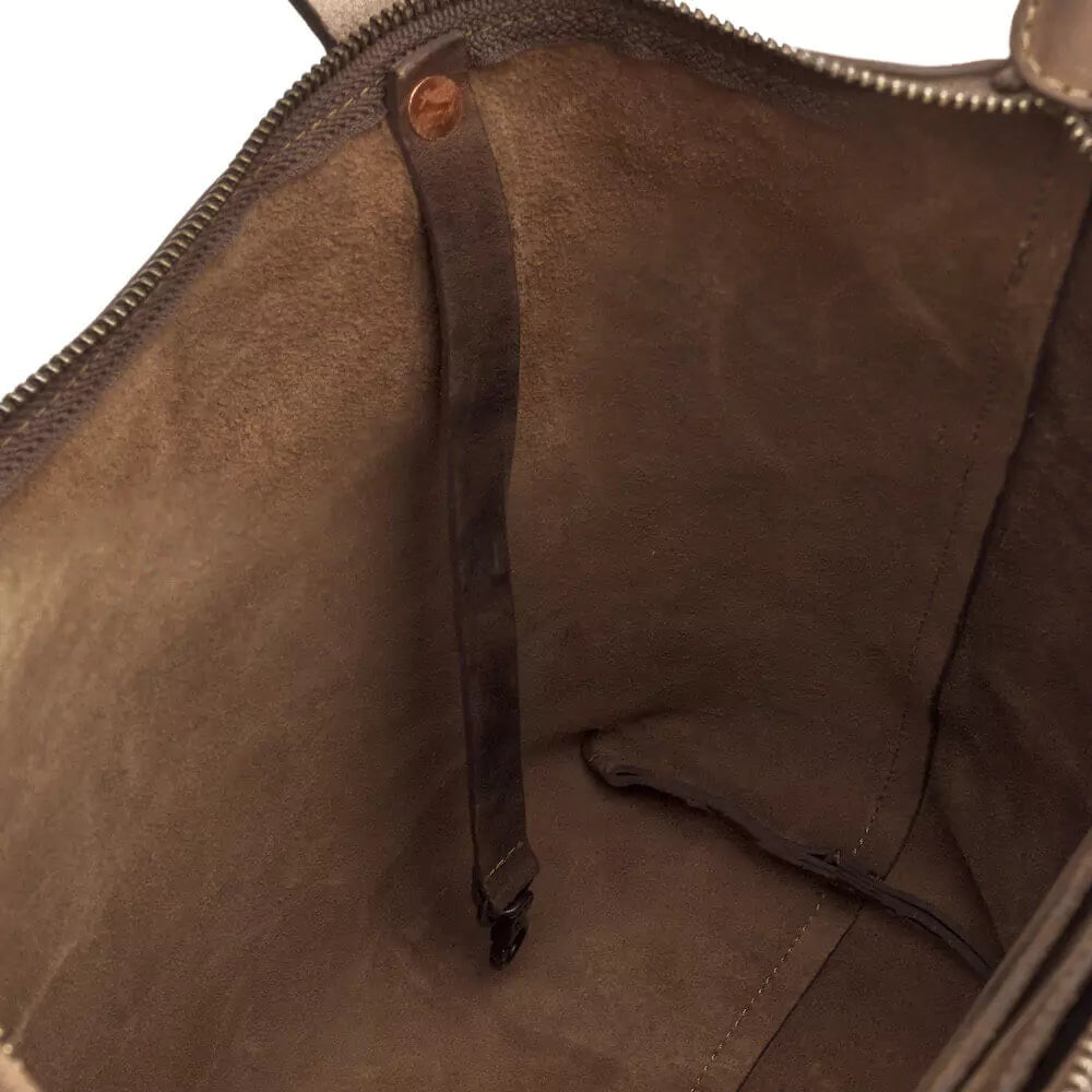 Eden MEDIUM Leather Tote Bag - Zippered Mission Mercantile Leather Goods