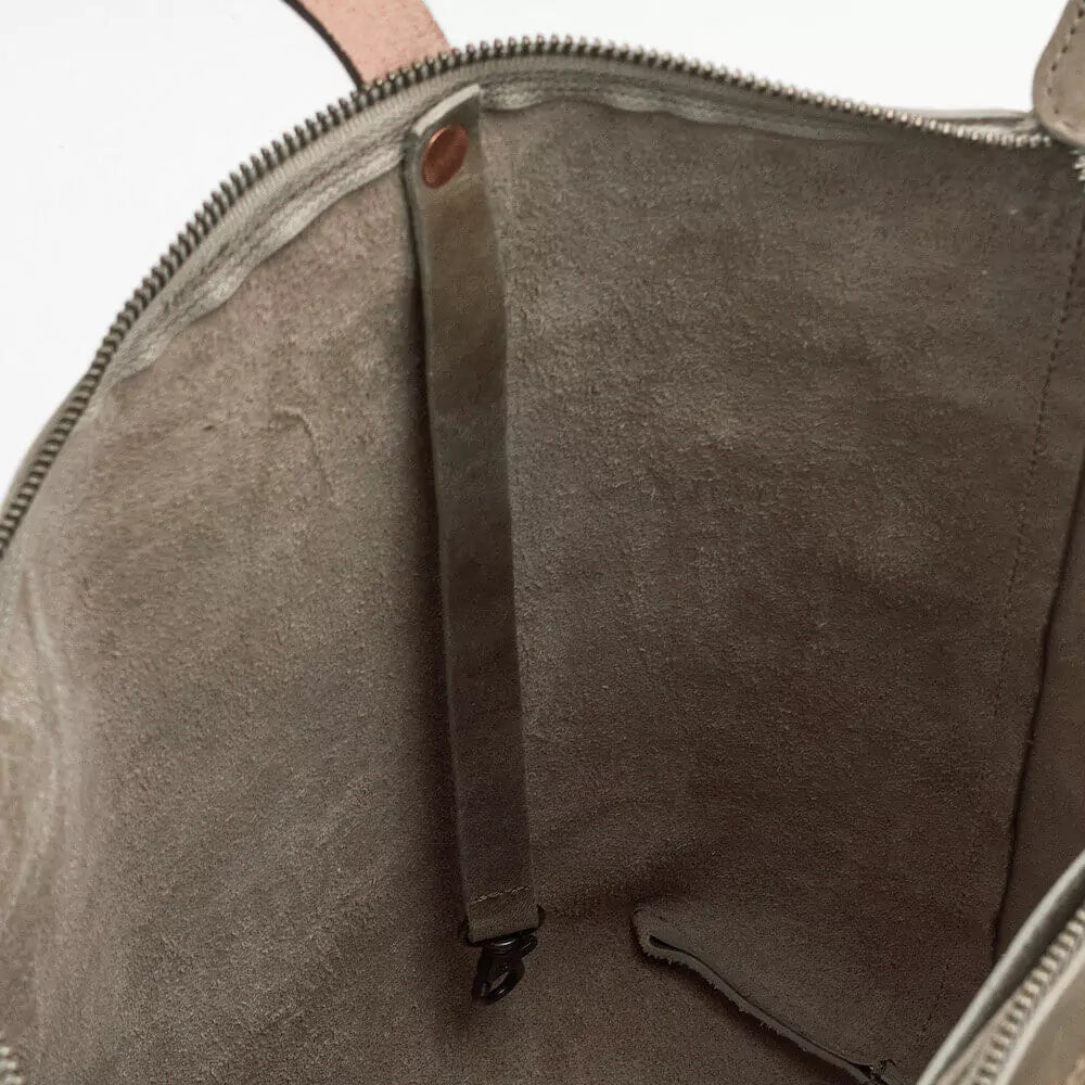 Eden MEDIUM Leather Tote Bag - Zippered Mission Mercantile Leather Goods