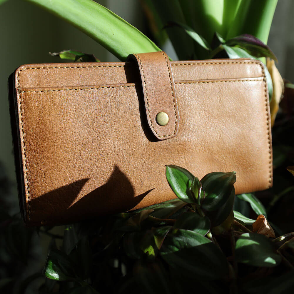 Eleanor Leather Wallet Mission Mercantile Leather Goods