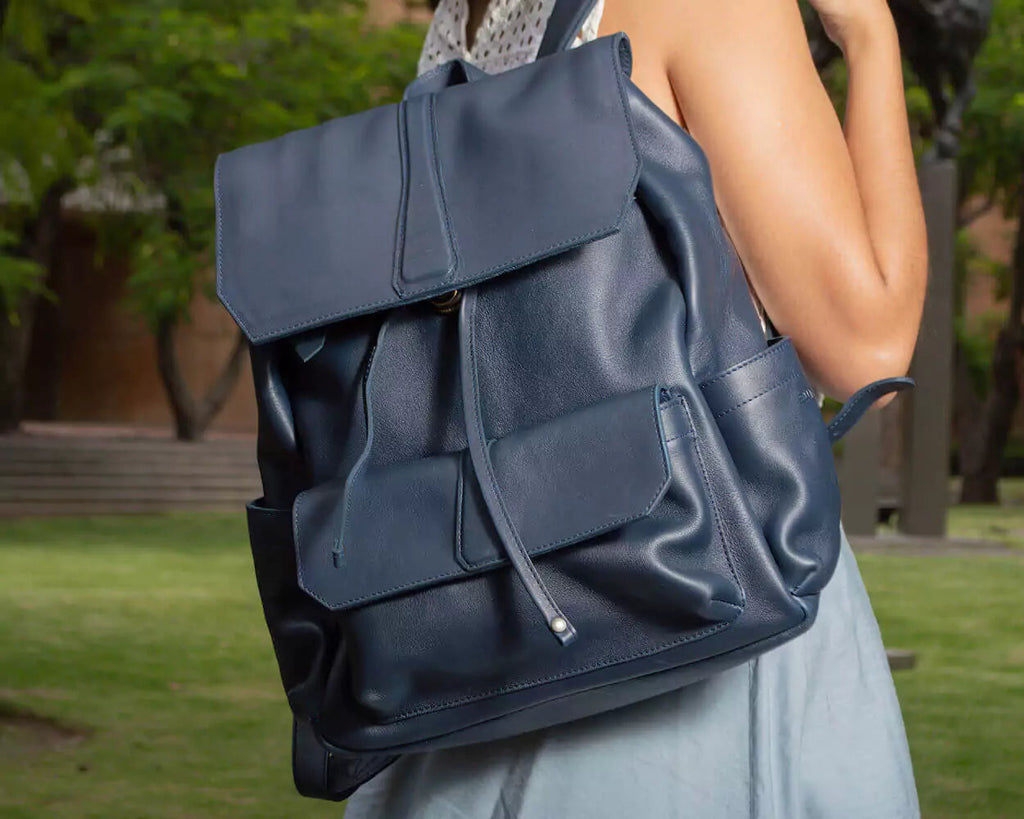 Ellington Leather Backpack Mission Mercantile Leather Goods