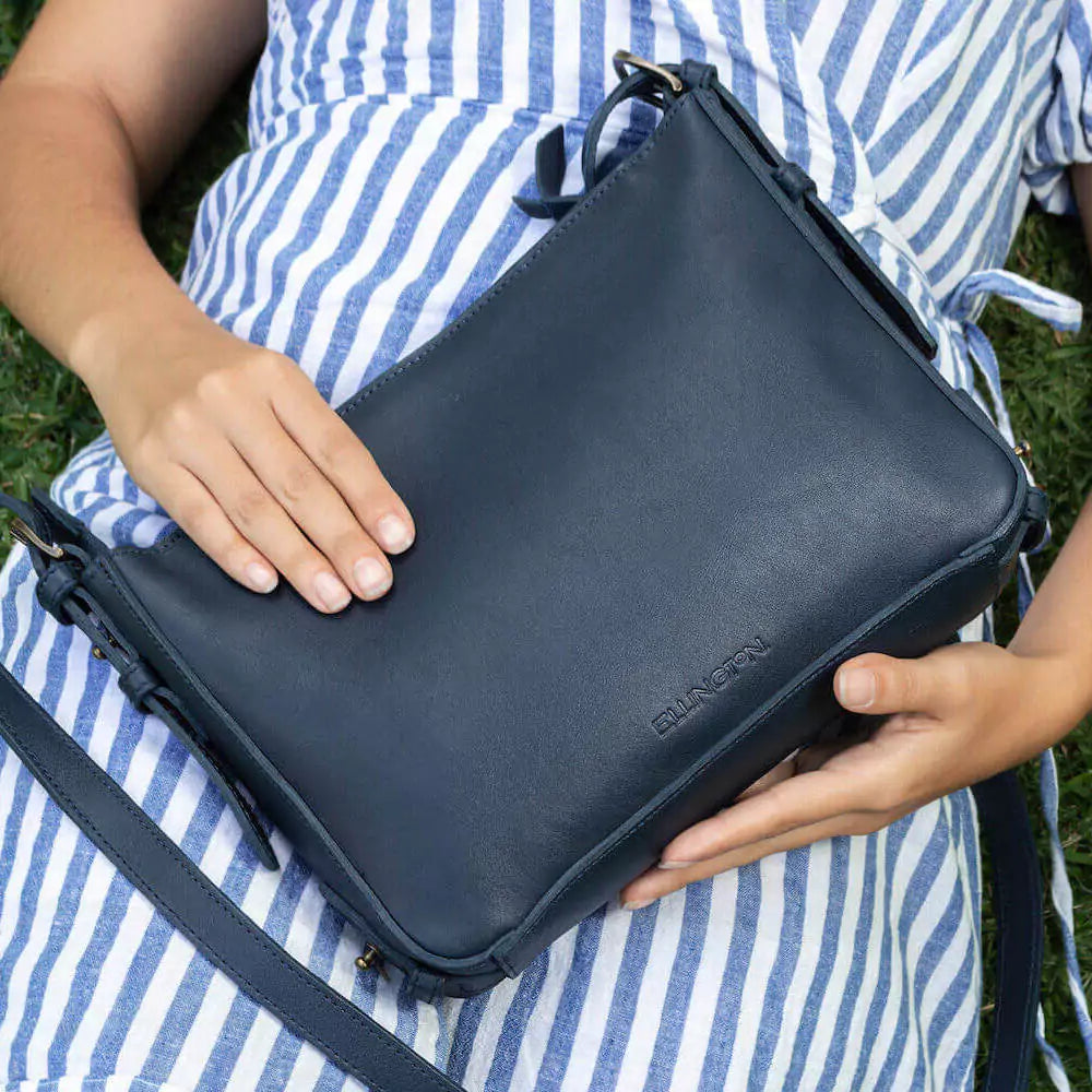 Ellington Leather Crossbody Purse Mission Mercantile Leather Goods