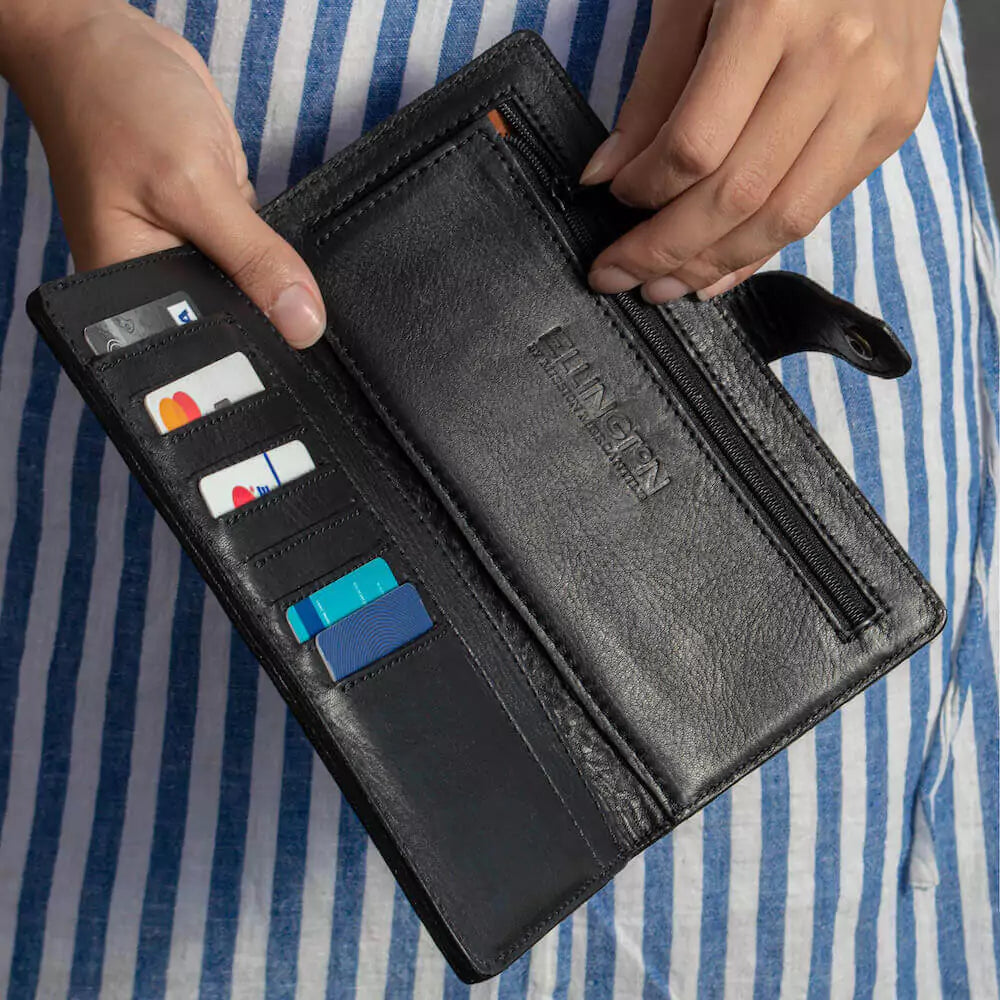 Eleanor Leather Wallet Mission Mercantile Leather Goods