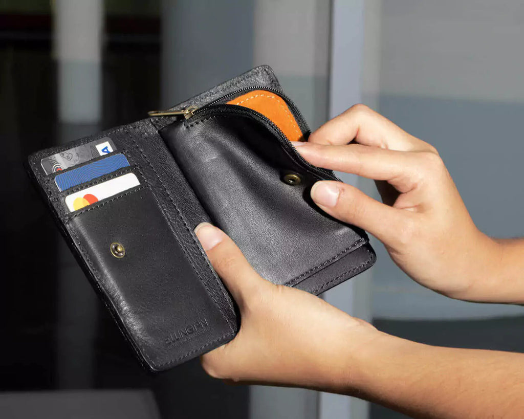 Ellie Leather Wallet Mission Mercantile Leather Goods