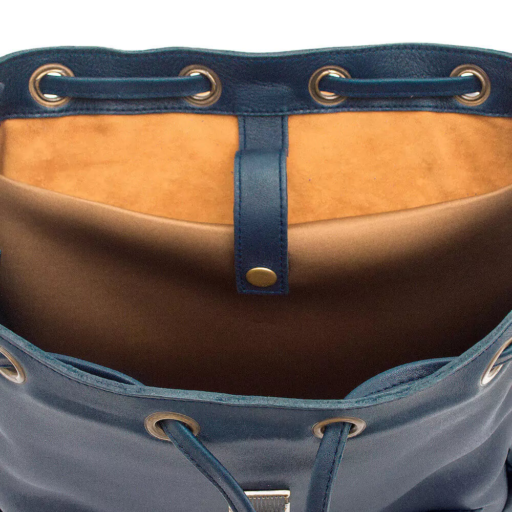 Ellington Leather Backpack Mission Mercantile Leather Goods