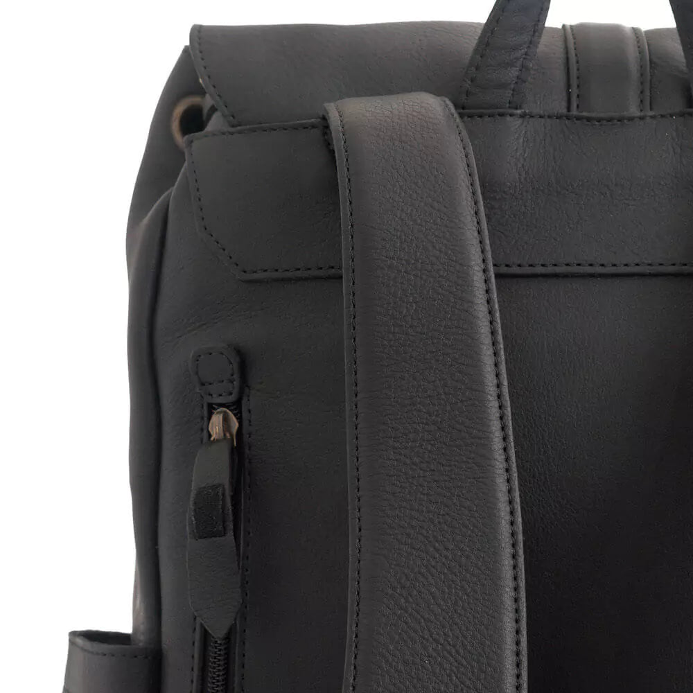 Ellington Leather Backpack Mission Mercantile Leather Goods