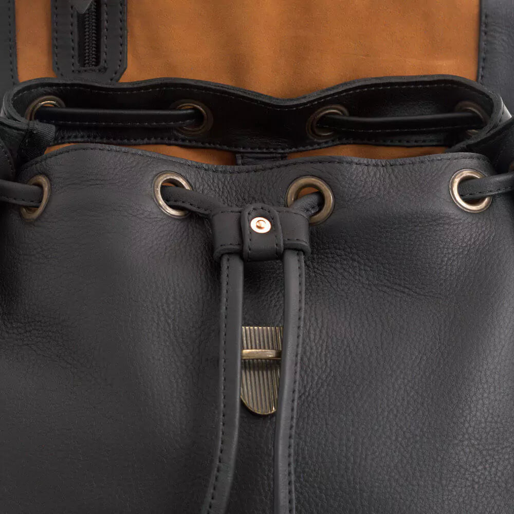 Ellington Leather Backpack Mission Mercantile Leather Goods