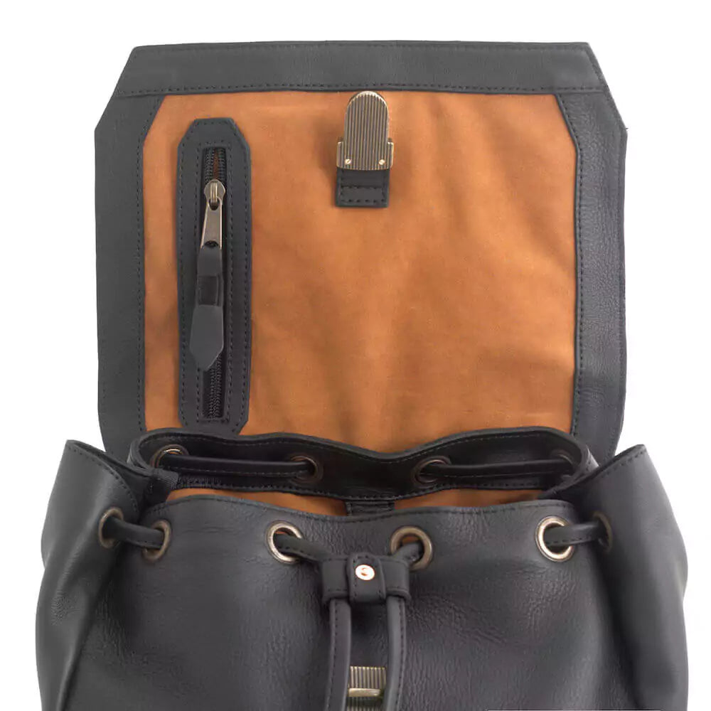 Ellington Leather Backpack Mission Mercantile Leather Goods