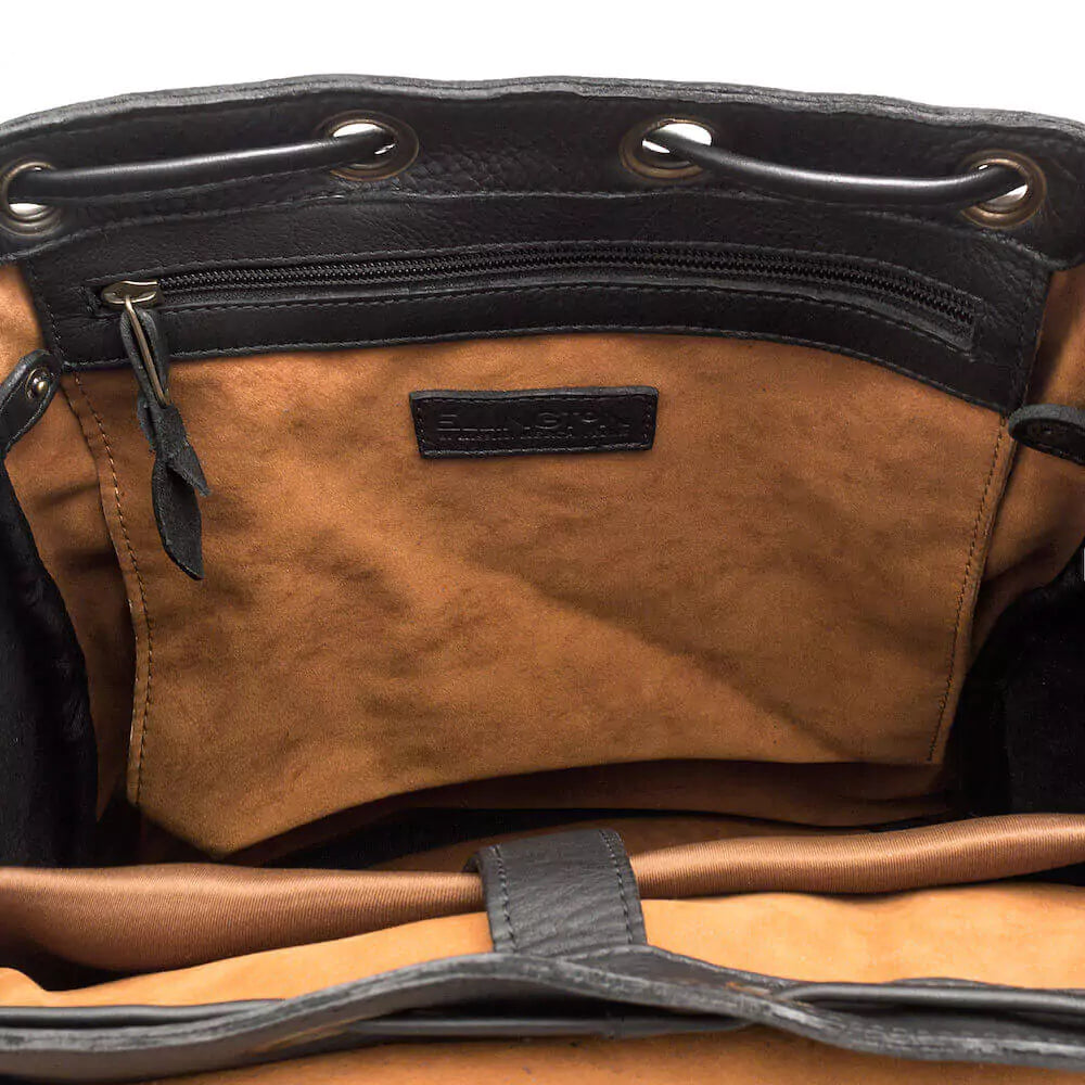 Ellington Leather Backpack Mission Mercantile Leather Goods