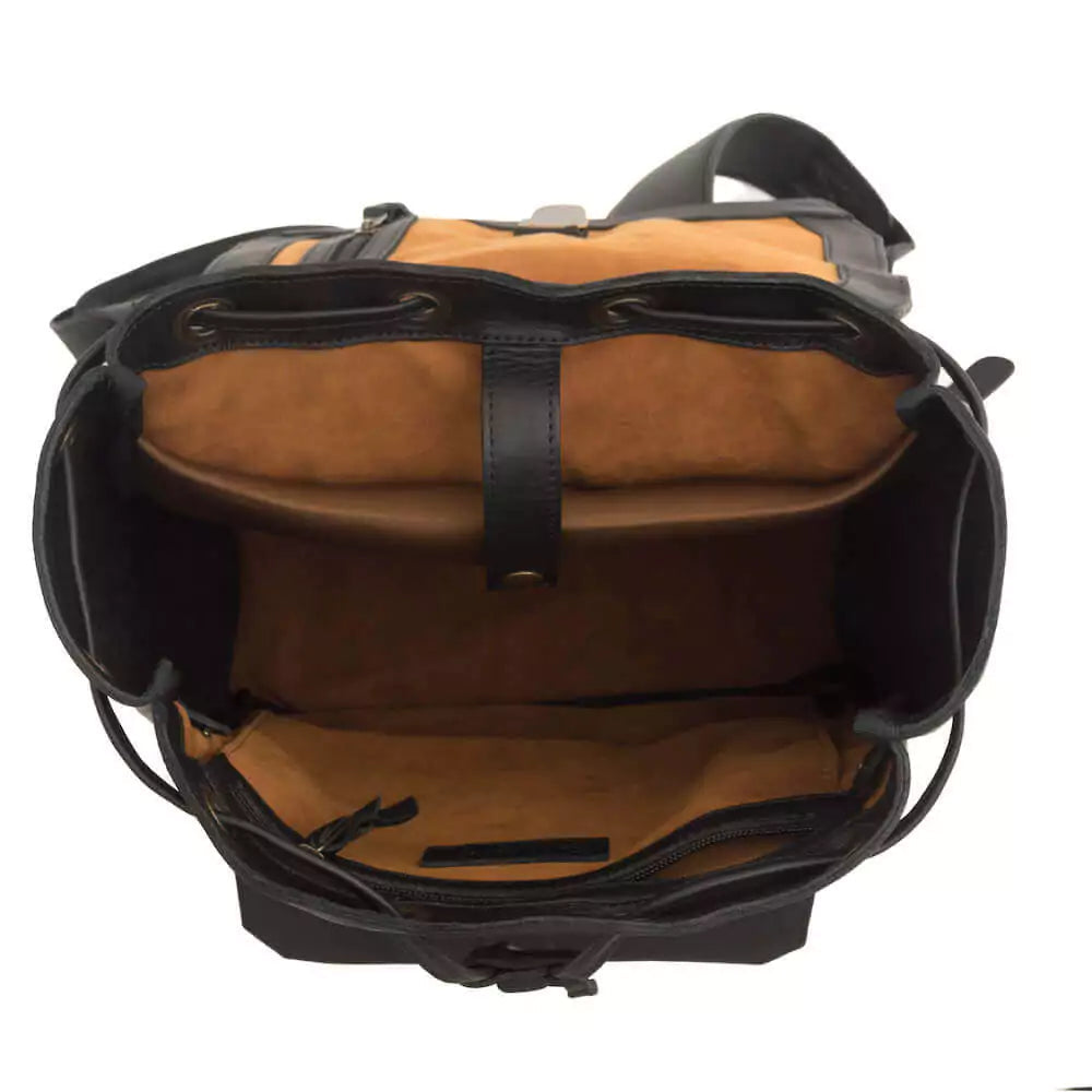 Ellington Leather Backpack Mission Mercantile Leather Goods