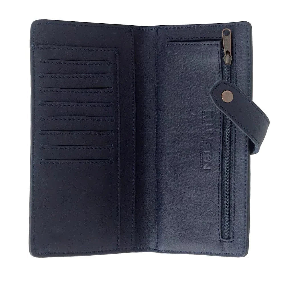 Eleanor Leather Wallet Mission Mercantile Leather Goods