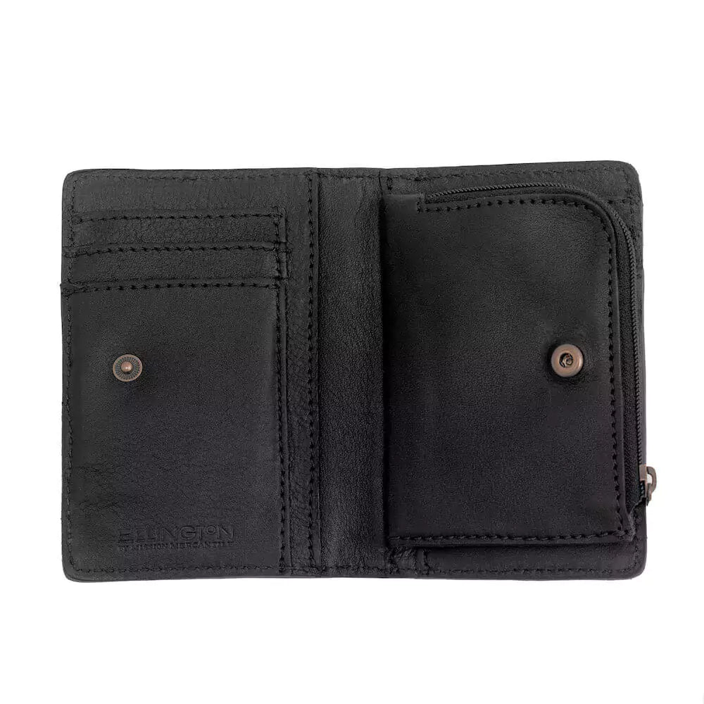 Ellie Leather Wallet Mission Mercantile Leather Goods