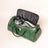 Emerald Green Leather Weekender Duffle Bag Sole Premise