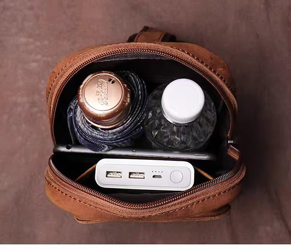 Erling Leather Sling Bag | Crossbody Leather Pack STEEL HORSE LEATHER