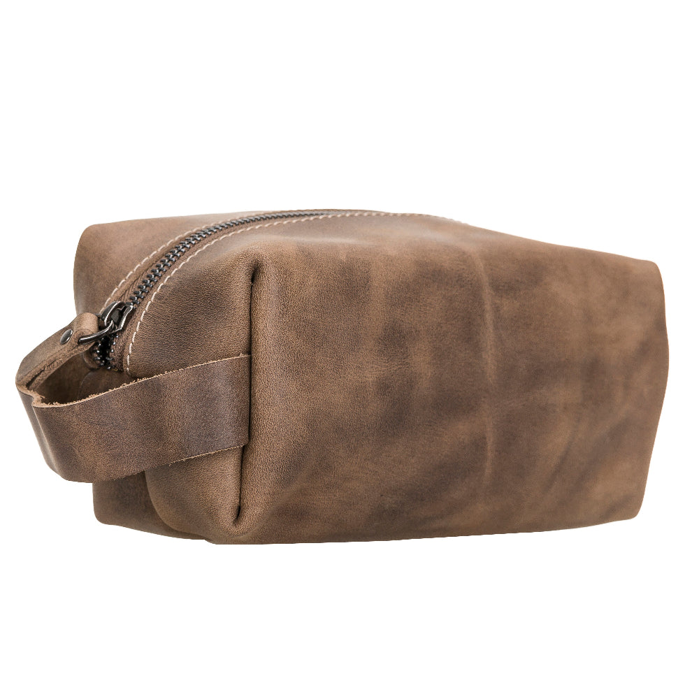 Eve Leather Dopp Kit, Large - LuggageDesigners