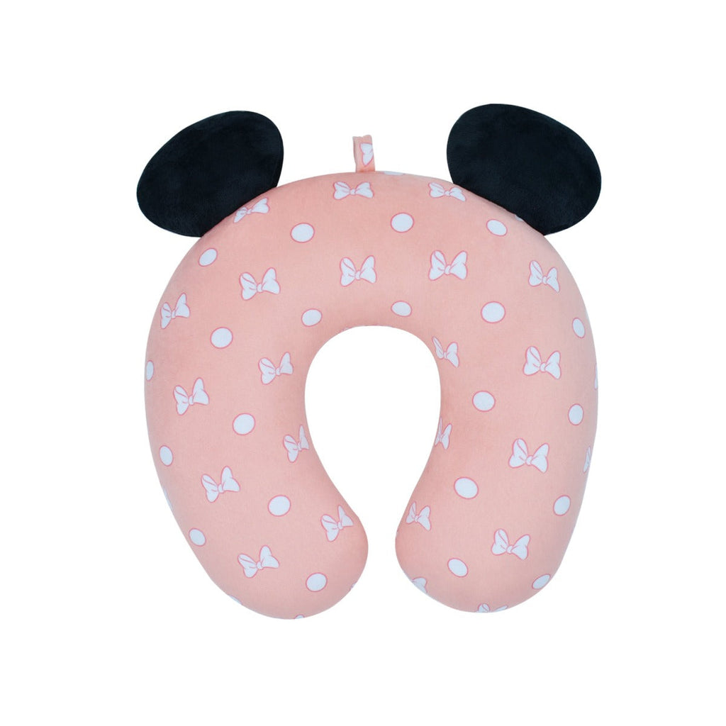 Disney Minnie Mouse Bow With Polka Dots Travel Neck Pillow Ful Luggage