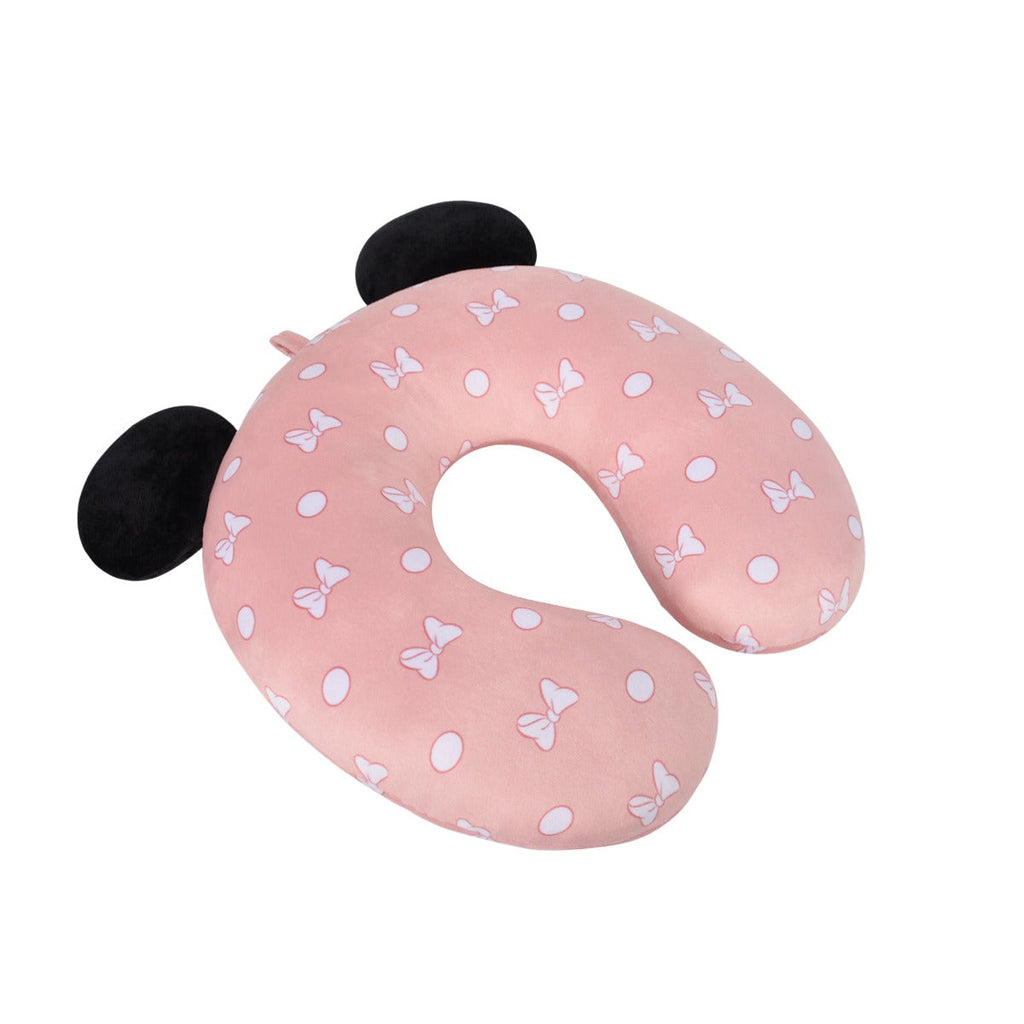 Disney Minnie Mouse Bow With Polka Dots Travel Neck Pillow Ful Luggage