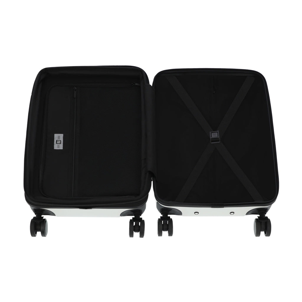 Jack Skellington Face 22.5" Black Carry-On Suitcase Luggage Ful Luggage