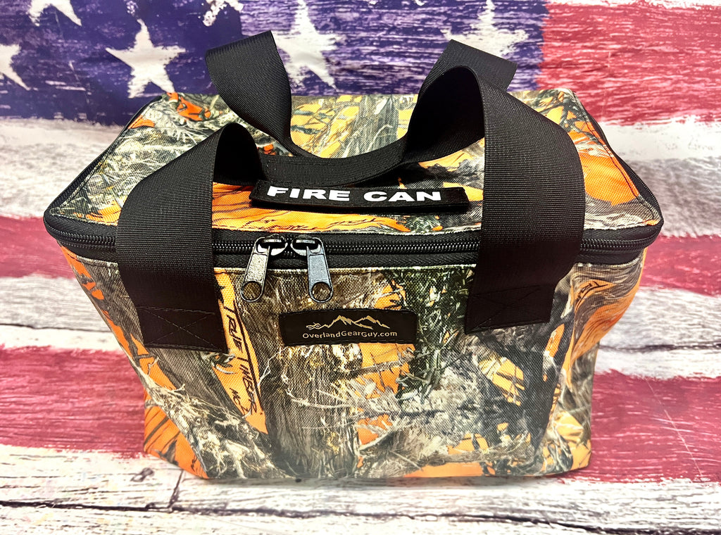 FIRECAN PORTABLE FIRE PIT Carry Bag - IGNIK- Lava Box Overland Gear Guy