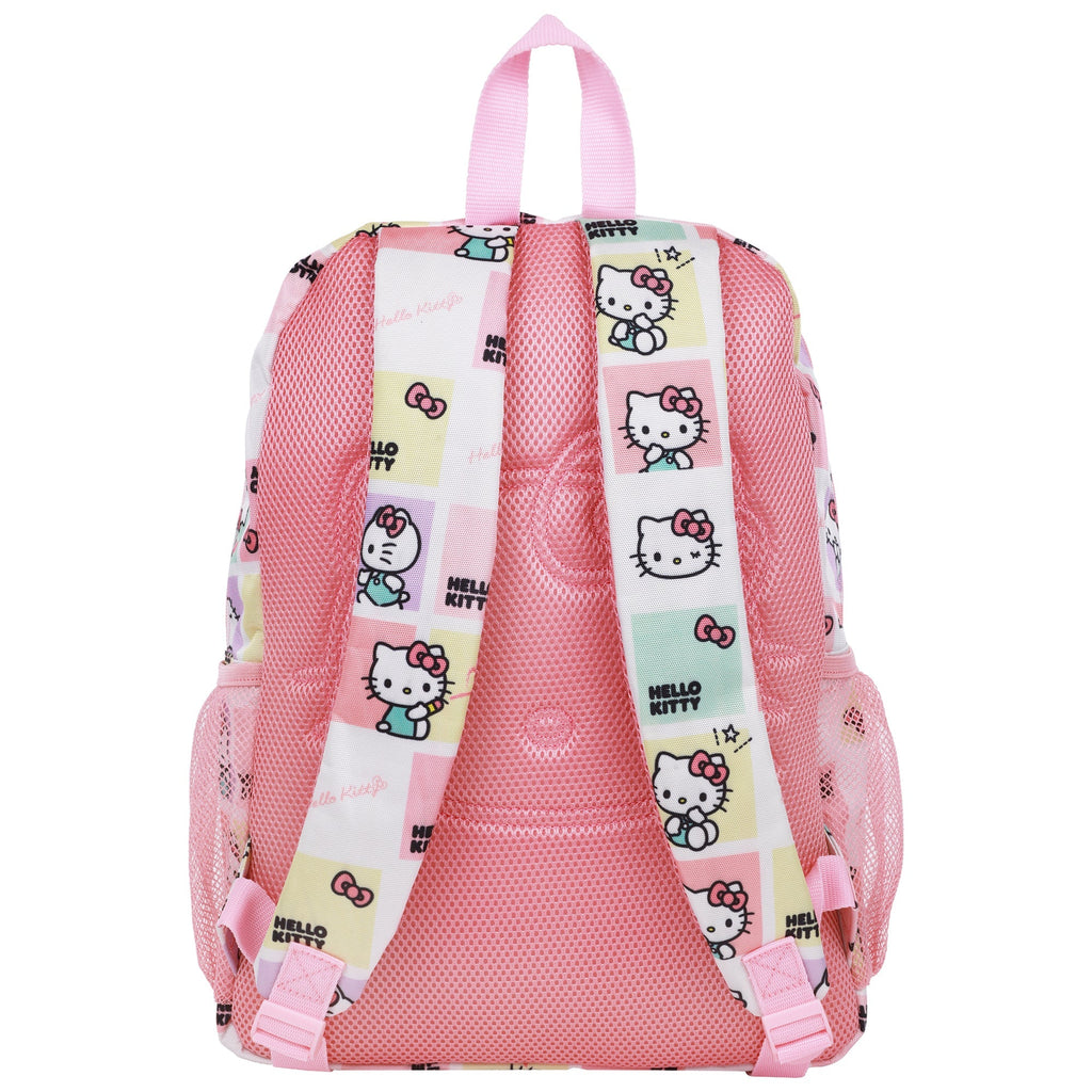 Hello Kitty Plush Face Backpack with 3D Bow Ful Luggage