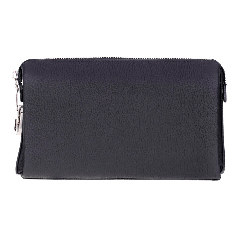 Lupus Leather Clutch Bag - LuggageDesigners