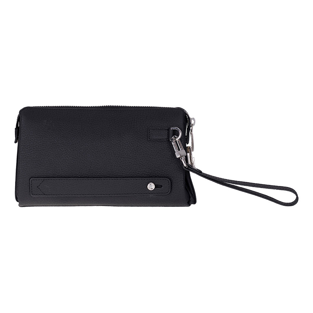 Lupus Leather Clutch Bag - LuggageDesigners
