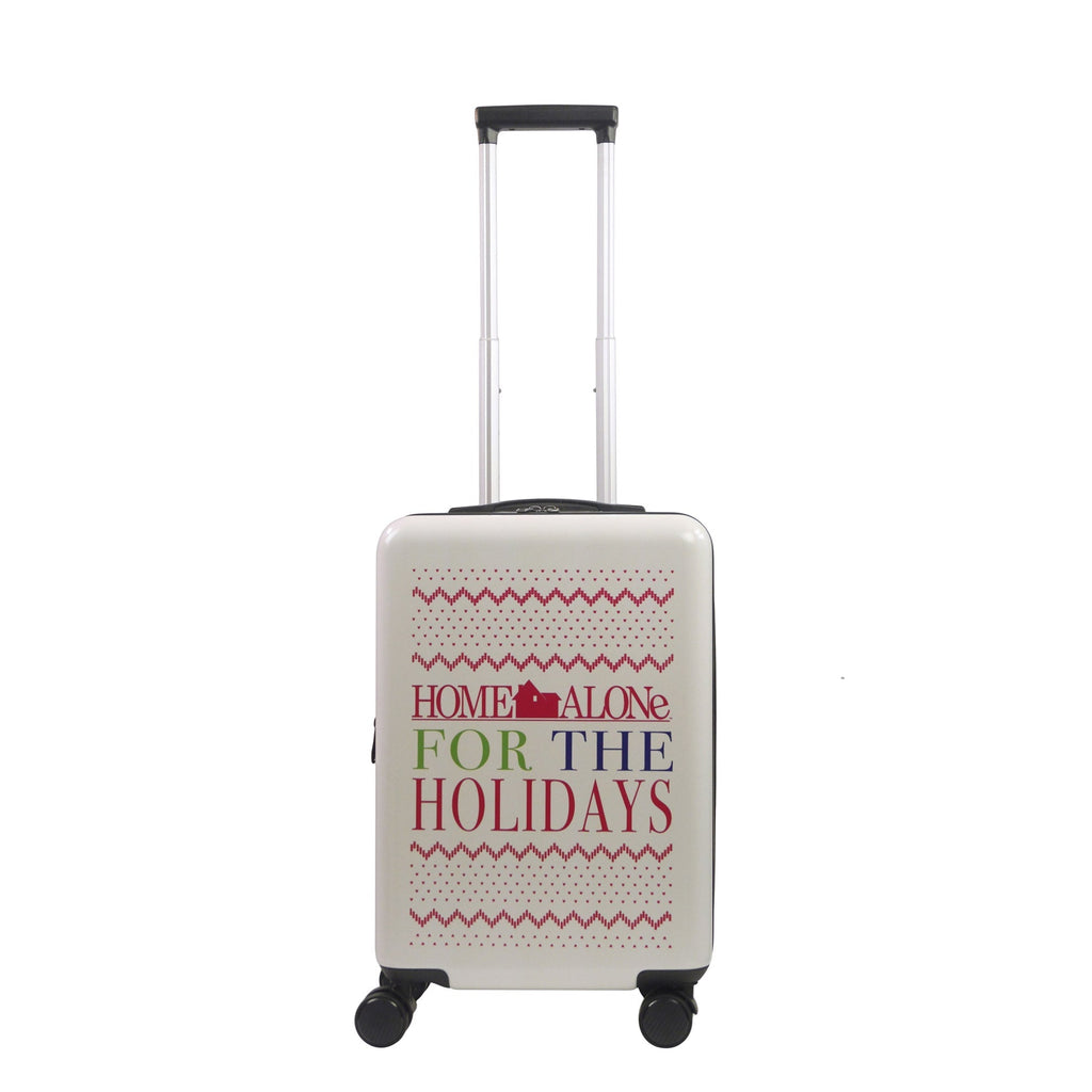 Home Alone 22.5" White Carry-On Suitcase Luggage Ful Luggage