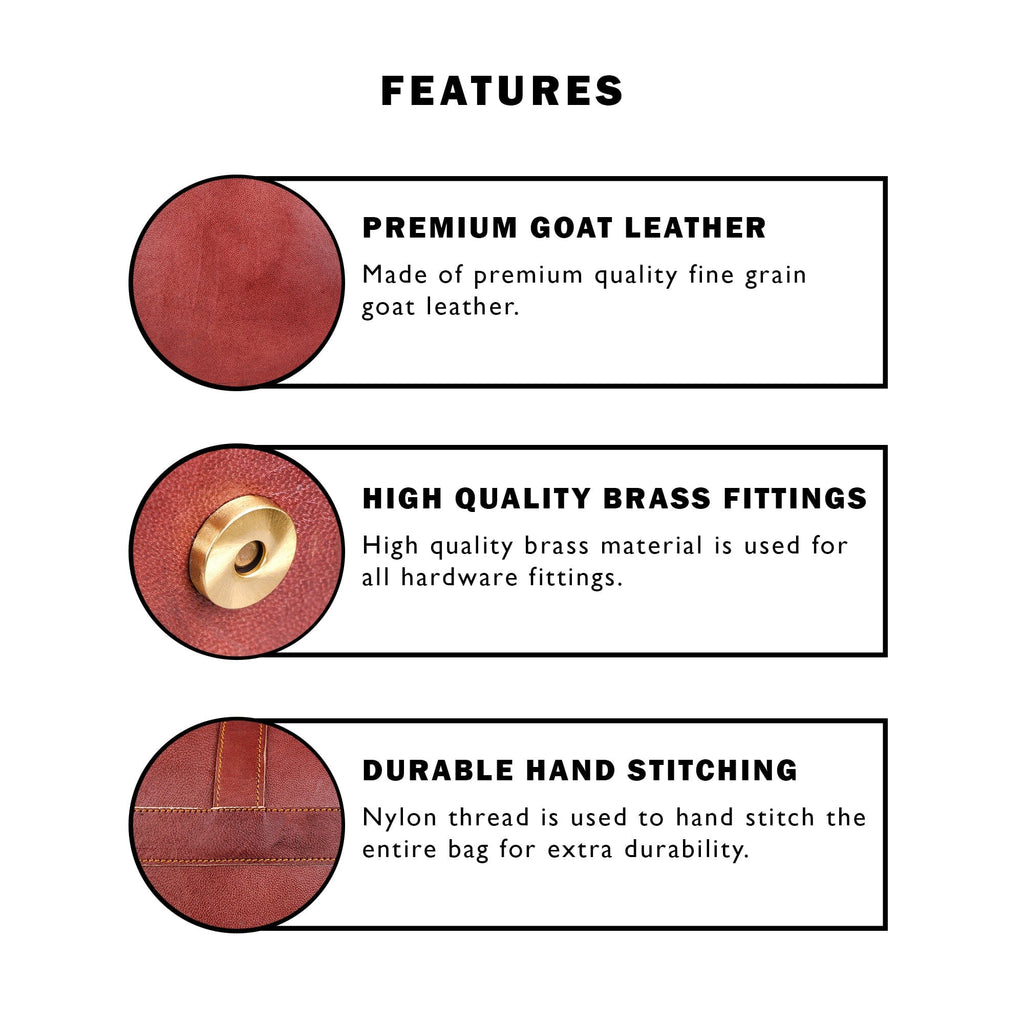The Grimes Crossbody Classy Leather Bags