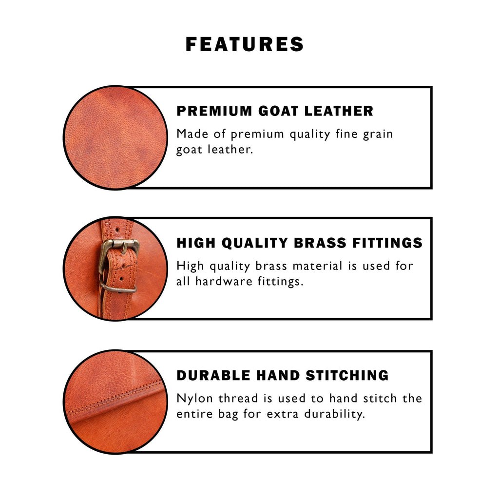 The Mascot Leather Messenger Classy Leather Bags