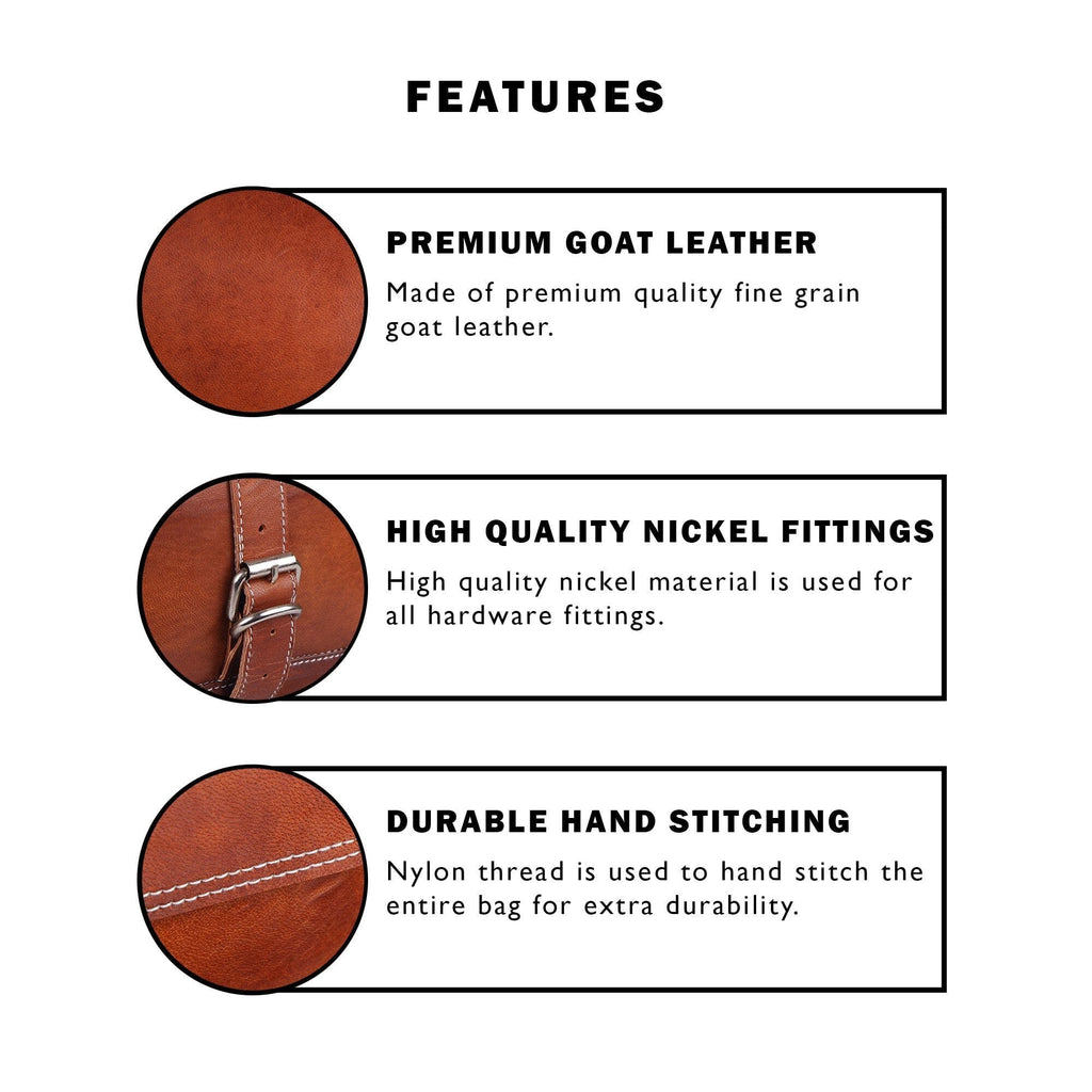 MaheTri Front Pocket Classy Leather Bags