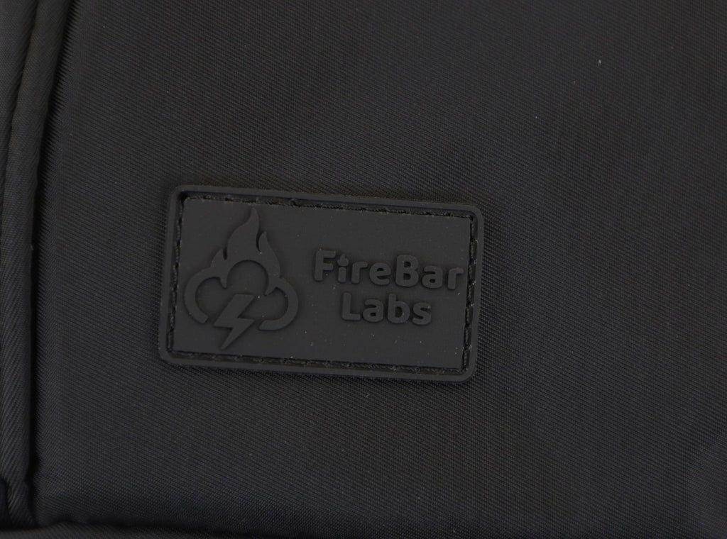 FireBar Labs Smell Proof Executive Backpack w/USB-C Fast Charge Port - Hidden Lock Safely Fashion Powered by FireBar Labs