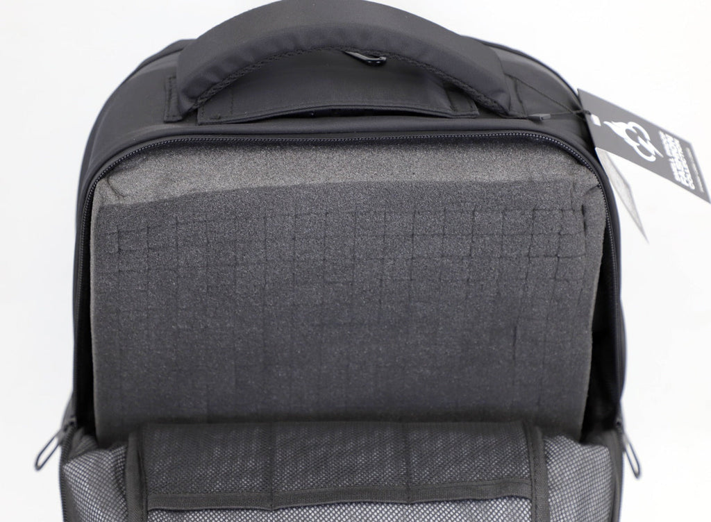 FireBar Labs Smell Proof Executive Backpack w/USB-C Fast Charge Port - Hidden Lock Safely Fashion Powered by FireBar Labs