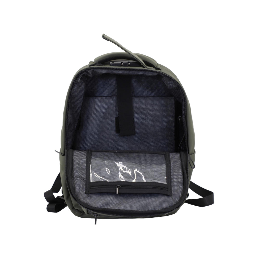 FireBar Labs Smell Proof Adventure Backpack w/USB-C Fast Charge Port - Hidden Lock Safely Fashion Powered by FireBar Labs