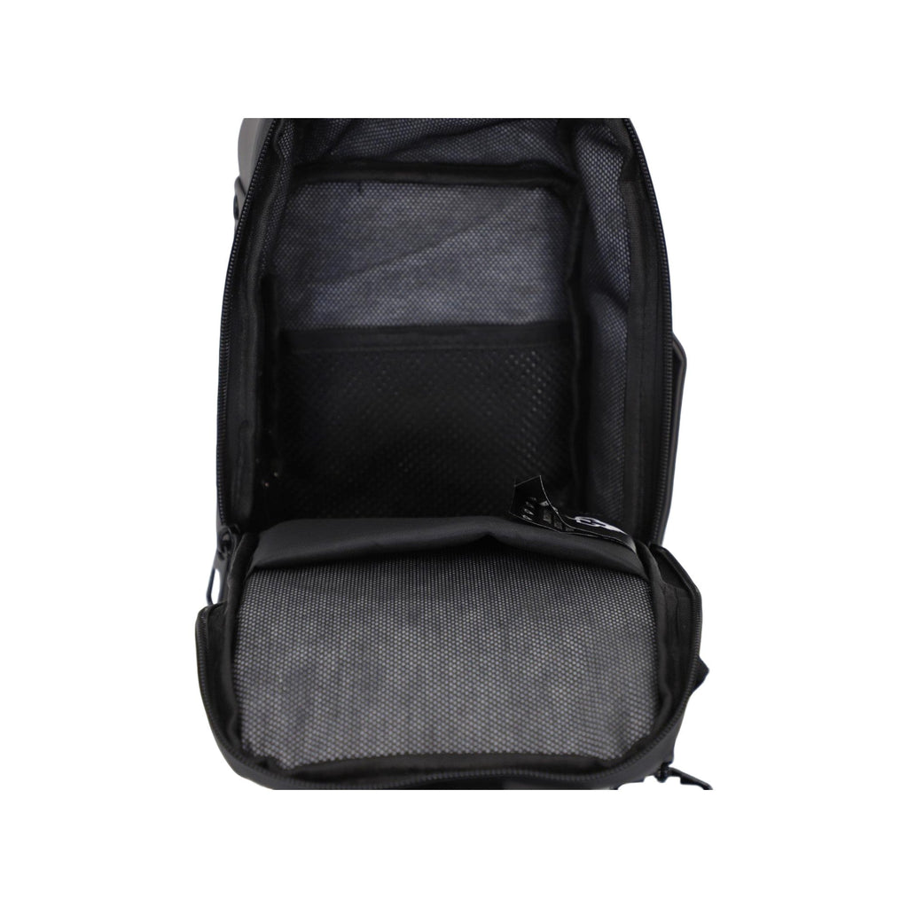 FireBar Labs Smell Proof Executive Tech Cross Body w/USB-C Fast Charge Port - Hidden Lock Safely Fashion Powered by FireBar Labs