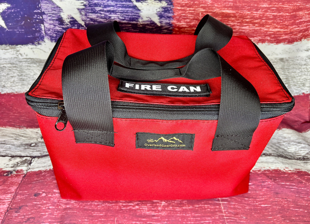 FIRECAN PORTABLE FIRE PIT Carry Bag - IGNIK- Lava Box Overland Gear Guy
