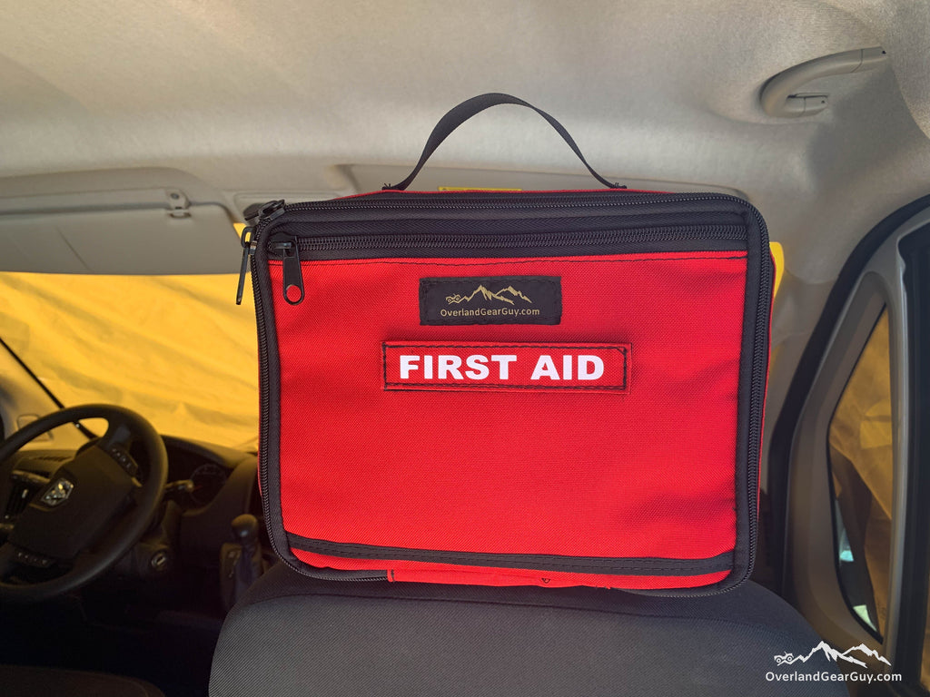 First Aid Kit Headrest Pouch - IFAK Overland Gear Guy