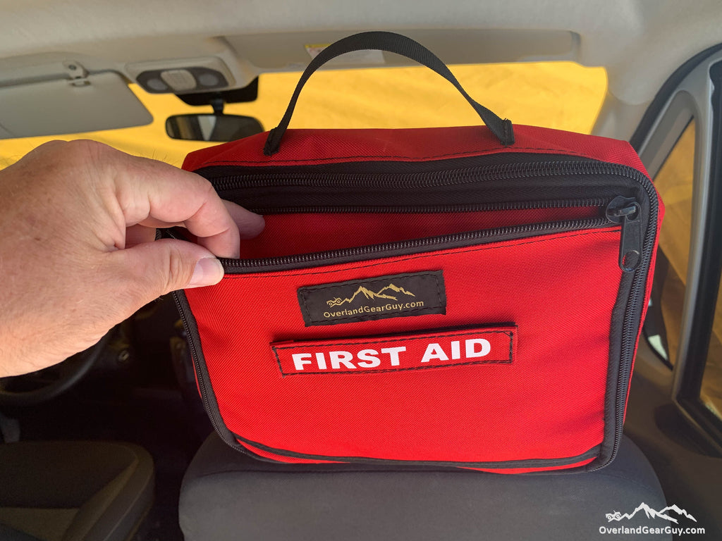 First Aid Kit Headrest Pouch - IFAK Overland Gear Guy