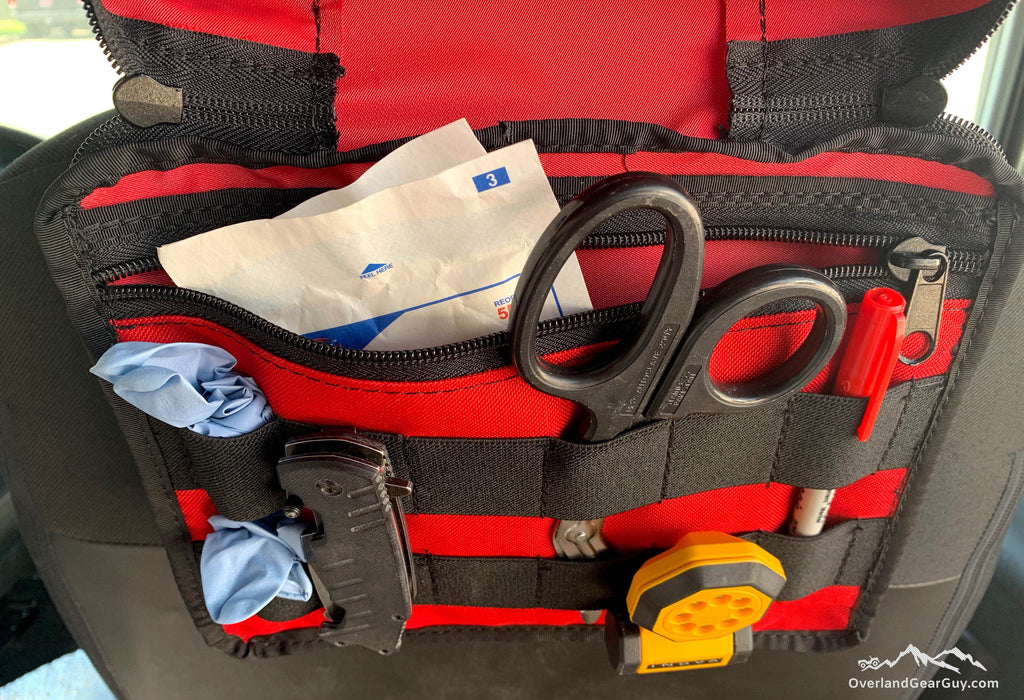 First Aid Kit Headrest Pouch - IFAK Overland Gear Guy