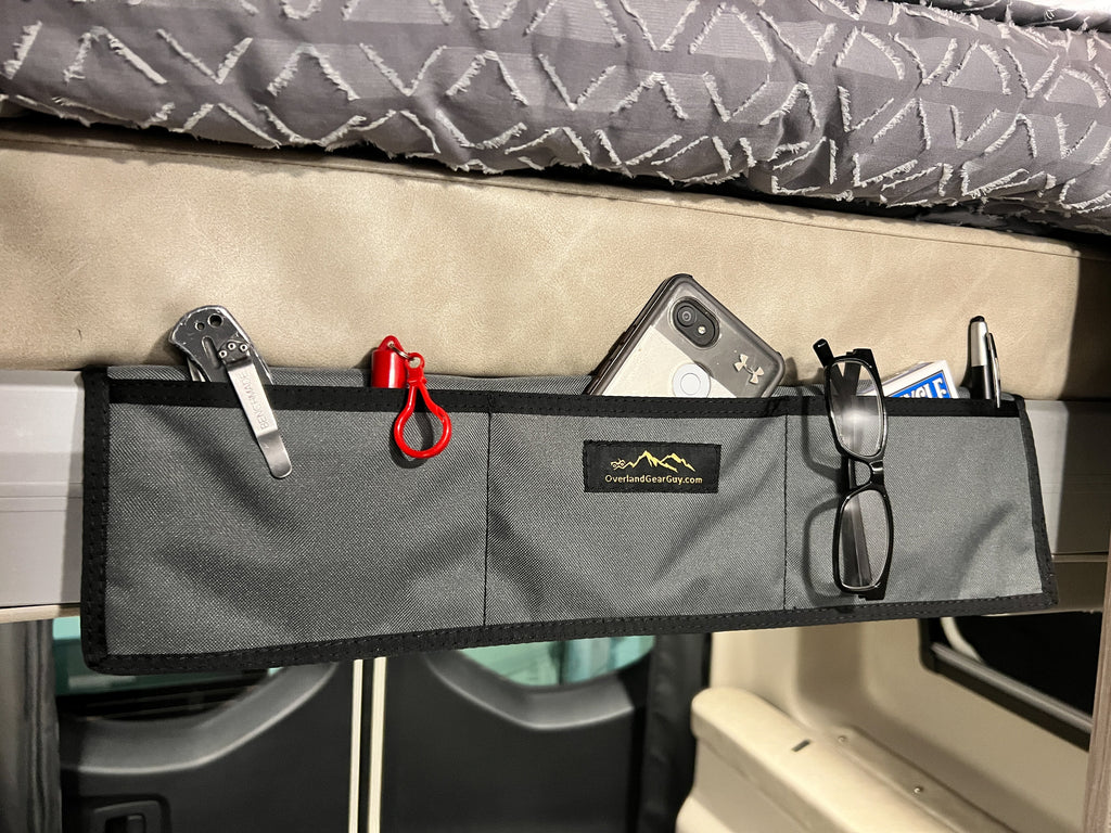 Jayco Terrain - Entegra Bed Organizer small Overland Gear Guy