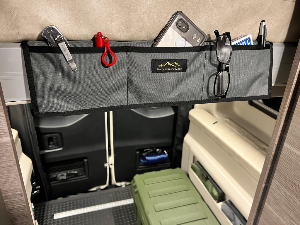 Jayco Terrain - Entegra Bed Organizer small Overland Gear Guy