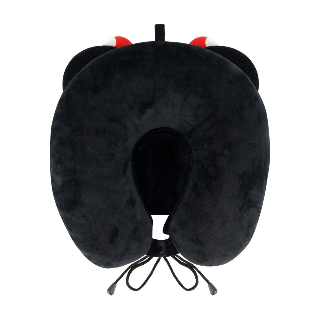 Disney Minnie Mouse Travel Neck Pillow Hoodie, Black Ful Luggage