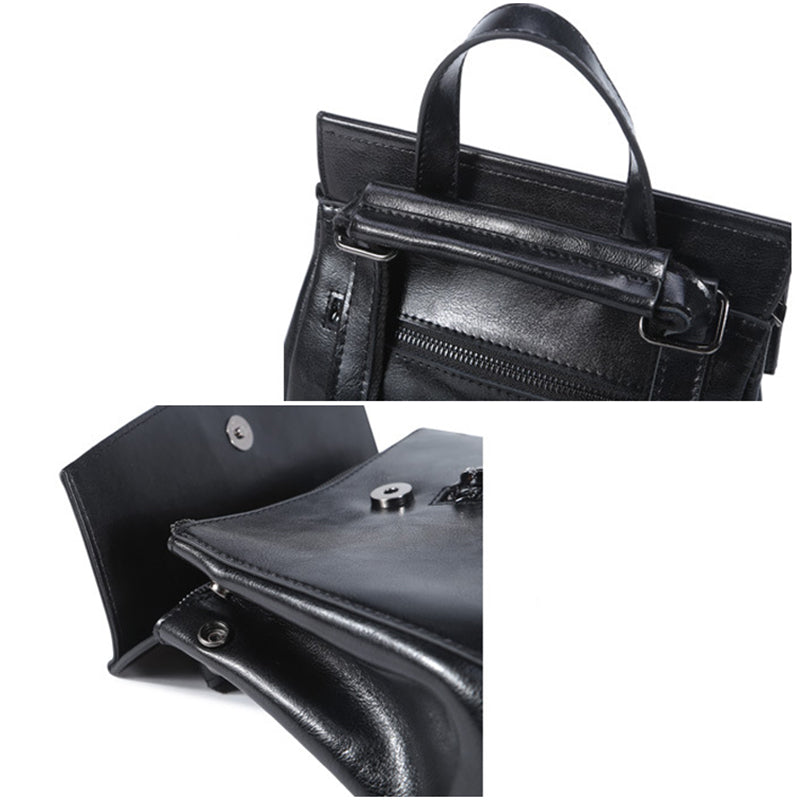 Full Grain Leather Backpack Purse for Women, Stylish Leather Backpack, Gift for Her RockCow Leather Studio