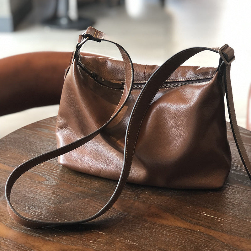 Full Grain Leather Crossbody Bag Leather Shoulder Bag For Women Gift For Women RockCow Leather Studio