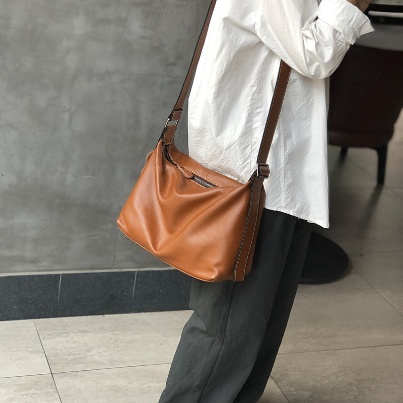 Full Grain Leather Crossbody Bag Leather Shoulder Bag For Women Gift For Women RockCow Leather Studio