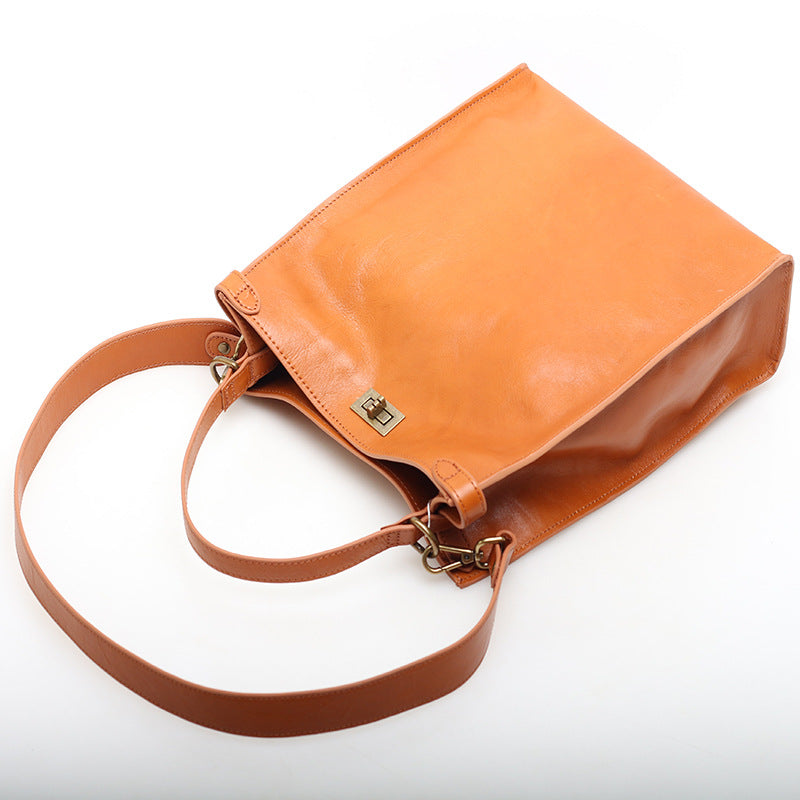 Full Grain Leather Handbag Women Leather Bag Handmade Leather Shoulder Bag Handmade Leather Crossbody Bag For Woman RockCow Leather Studio